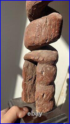 Rare Statue Chamba Figure Nigeria Tribal Art Africain