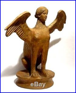 Rare Statuette Grecque 500 Bc Sphinge Ancient Greek Sculpture