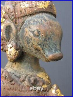 Rare Statuette en Bois, mythologie de BALI INDONÉSIE