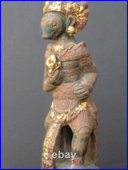 Rare Statuette en Bois, mythologie de BALI INDONÉSIE