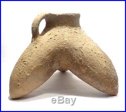 Rare Vase Neolithique Longshan 3000 Bc Rare Neolithic Tripod Chinese Vase