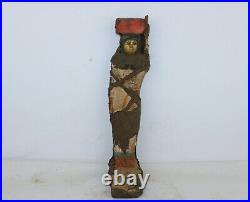 Rare ancienne statue égyptienne momifiée Ushabti roi Toutânkham