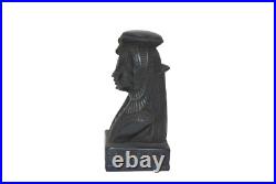 Rare ancienne statue pharaonique égyptienne antique de la reine Cléopâtre égy