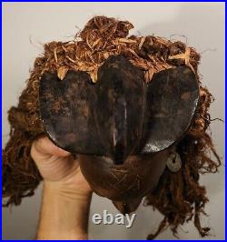 Rare et Beau Masque Tchokwe Chokwe Mask, Angola, Tribal Art Africain