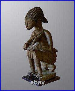 Rare maternité Nigeria Yoruba art tribal