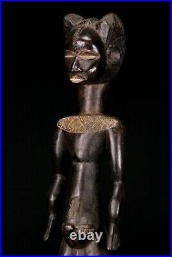 Rare statue Dan de Côte d'Ivoire, art tribal, africain, statuette africaine