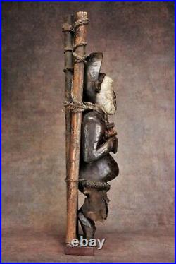 Rare statue Vuvi du Gabon, art tribal, africain, statuette africaine
