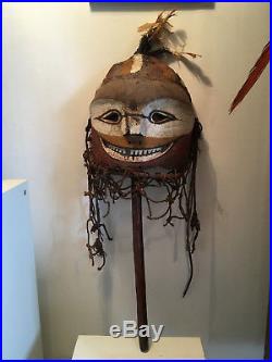 Rarissime masque amazonie mato grosso art premier tribal ethnic