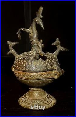 Recipient Seldjoukide Khorasan 1200 Ad Persian Anatolian Bronze Vessel Seljuk