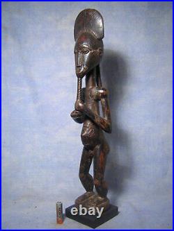STATUE BAOULE rci AFRICANTIC art africain tribal premier african africaine baule