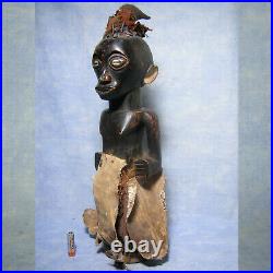 STATUE SONGYE Zaire AFRICANTIC art africain ancien tribal african africaine