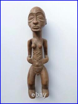 STATUETTE D'ANCÊTRE TABWA H = 19,5 cm ZAÏRE RDC ART AFRICAIN TRIBAL