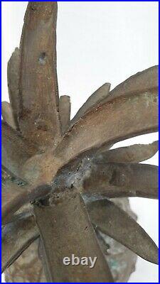 Sculpture, Ananas, Bronze, travail populaire
