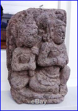 Sculpture En Pierre Java 700/1000 Ad Carved Indonesian Sculpture
