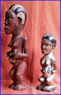 Set of (x3) Antique Female Figures MITSOGHO TSOGO LUMBO PUNU GABON