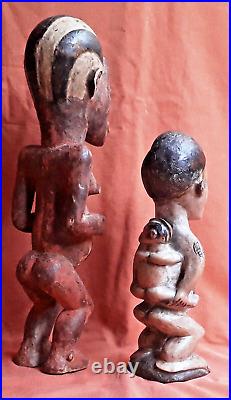 Set of (x3) Antique Female Figures MITSOGHO TSOGO LUMBO PUNU GABON