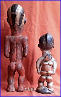 Set of (x3) Antique Female Figures MITSOGHO TSOGO LUMBO PUNU GABON