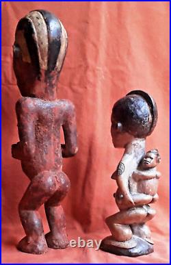 Set of (x3) Antique Female Figures MITSOGHO TSOGO LUMBO PUNU GABON