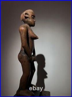 Statue African Chamba Nigeria Tribal Art Arts Premiers
