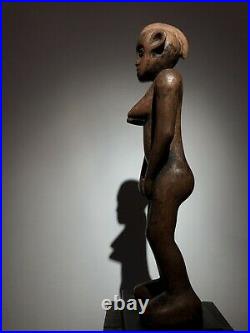Statue African Chamba Nigeria Tribal Art Arts Premiers