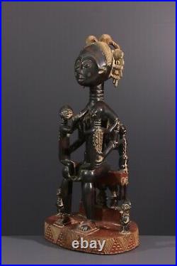 Statue Attie African Art Africain Primitif Arte Africana Afrikanische Kunst