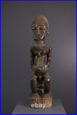 Statue Baule African Art Africain Primitif Arte Africana Afrikanische Kunst