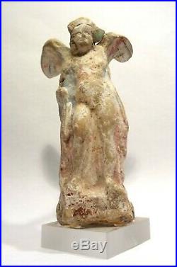 Statue Grecque Eros Aile Canosa 300 Bc Greek Winged Eros Terracotta Figure