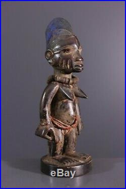Statue Ibeji Yoruba Nigeria Art Africain Traditionnel Primitif Tribal