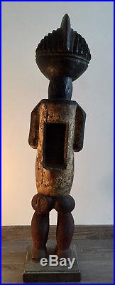 Statue M'bete Ambete Statuette Africaine Art Africain Ancien Afrique