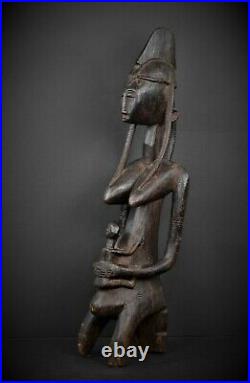 Statue Maternité Bamana, Bambara Gwandusu, Mali
