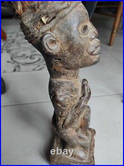 Statue NKondi Nkisi Protecteur Ancestral art Tribal Africain Original