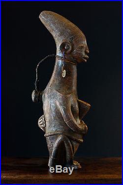 Statue Terre Cuite Mangbetu Art Africain African Art