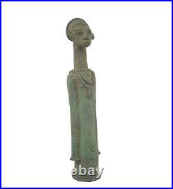 Statue africaine Ife en bronze 39 cm 1.9 kg African art afrikanische Kunst
