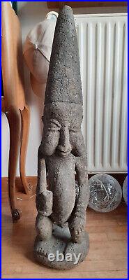 Statue africaine bamoun ancienne