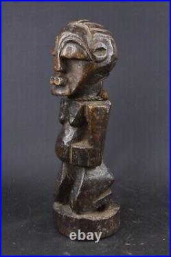 Statue? / fétiche africain de l'ethnie Songyé du Congo RDC en bois P065