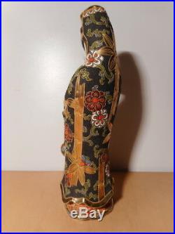 Statue figurine japonaise porcelaine satsuma Quan yin Guan yin Quan in Kuan yin