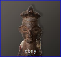 Statuette Africaine / African Statue / Fetiche Yaka / Suku, Janus, Nkisi, Rdc