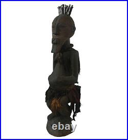 Statuette Africaine Songye Statuette Congo Statuette en bois Art Africain