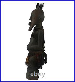 Statuette Africaine Songye Statuette Congo Statuette en bois Art Africain