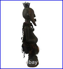 Statuette Africaine Songye Statuette Congo Statuette en bois Art Africain