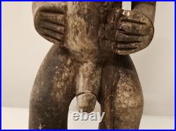 Statuette Chokwe Statue Chokwe Mwanangana Original Vers 1830. Art Africain
