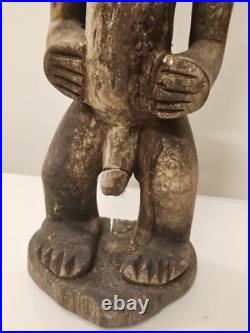 Statuette Chokwe Statue Chokwe Mwanangana Original Vers 1830. Art Africain