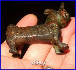Statuette En Bronze Anatolie 1500/1000 Bc Anatolian Bronze Feline Figure