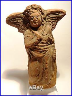 Statuette Grecque Ailee 300 Avt Jc 300 Bc Ancient Greek Figure