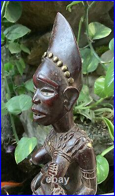 Statuette Maternite Kongo Solengo Rdc Zaire