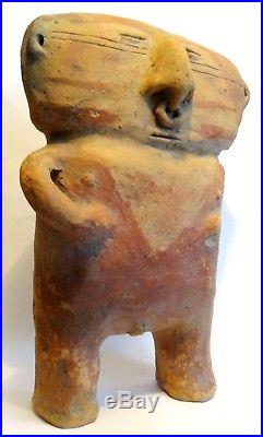 Statuette Quimbaya Cacique- Precolombien 1000 Ad Pre-columbian Quimabay Figure