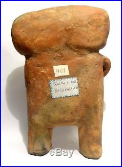 Statuette Quimbaya Cacique- Precolombien 1000 Ad Pre-columbian Quimabay Figure