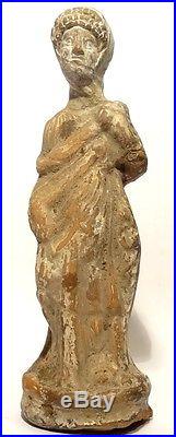 Statuette Romaine Deesse Fortuna 100 Bc Roman Figure Of Goddess Fortuna