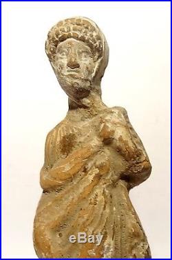 Statuette Romaine Deesse Fortuna 100 Bc Roman Figure Of Goddess Fortuna