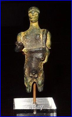 Statuette Romaine Priape En Bronze 200 Ad Roman Bronze Ithyphallic Figure